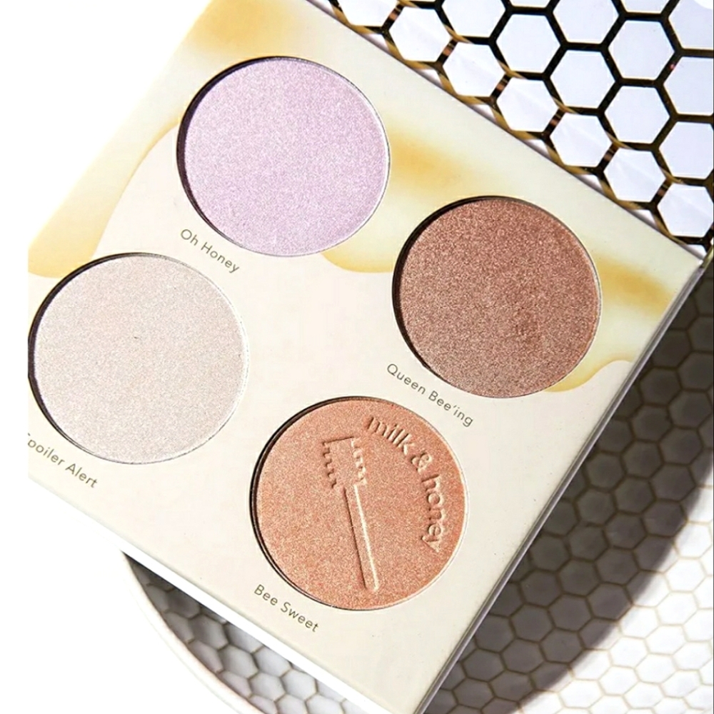 Beauty Bakerie milk and honey highlighter palette